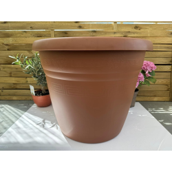 pots coupe deco plastique modèle PEGASO P60, grand volume ,  105l