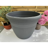 très jolis pots coupe deco plastique modèle PEGASO P44AN, anthracite