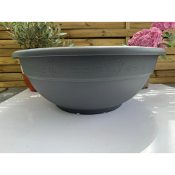 très jolis pots coupe deco plastique modèle ANDROMEDA T60AN, anthracite