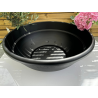 très jolis pots coupe deco plastique modèle ANDROMEDA T60N, coloris NOIR