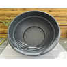 très jolis pots coupe deco plastique modèle ANDROMEDA T80AN , anthracite