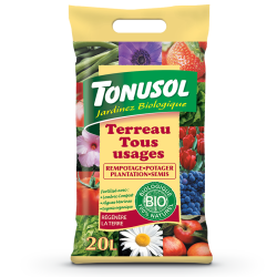 terreau tous usages Tonusol BIO 20L