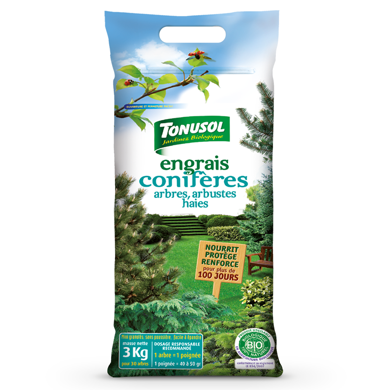 Engrais conifères BIO 3KG,
